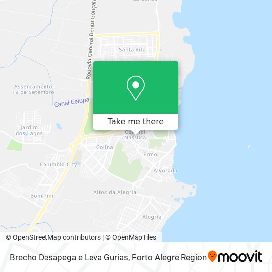 Brecho Desapega e Leva Gurias map