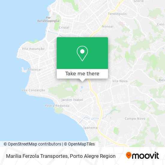 Marilia Ferzola Transportes map