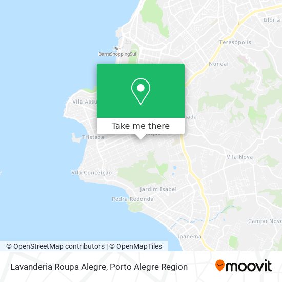 Lavanderia Roupa Alegre map
