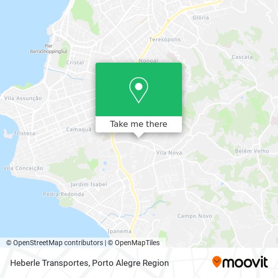 Mapa Heberle Transportes