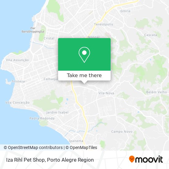 Iza Rihl Pet Shop map