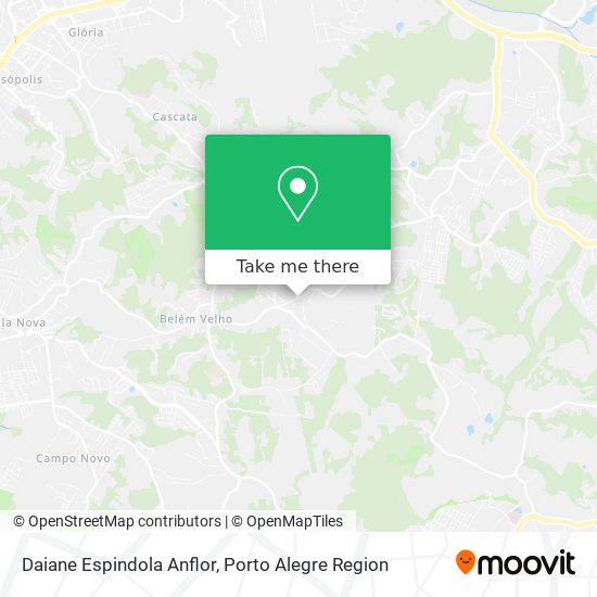Daiane Espindola Anflor map