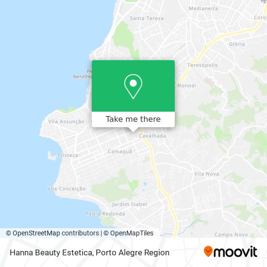 Hanna Beauty Estetica map