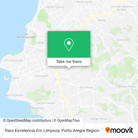 Raro Excelencia Em Limpeza map