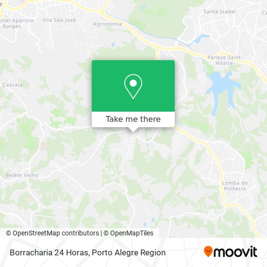 Borracharia 24 Horas map