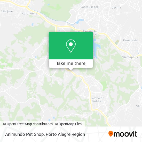 Animundo Pet Shop map