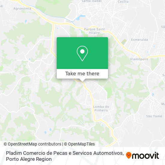 Pladim Comercio de Pecas e Servicos Automotivos map