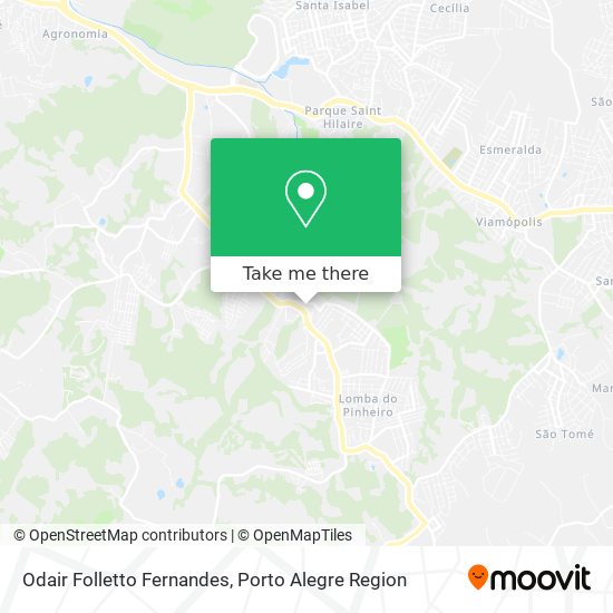 Odair Folletto Fernandes map