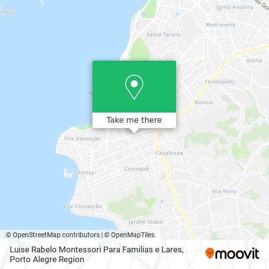 Luise Rabelo Montessori Para Familias e Lares map