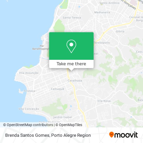 Brenda Santos Gomes map