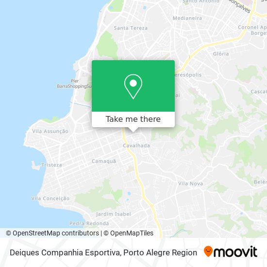 Mapa Deiques Companhia Esportiva