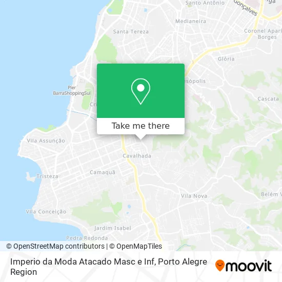 Imperio da Moda Atacado Masc e Inf map