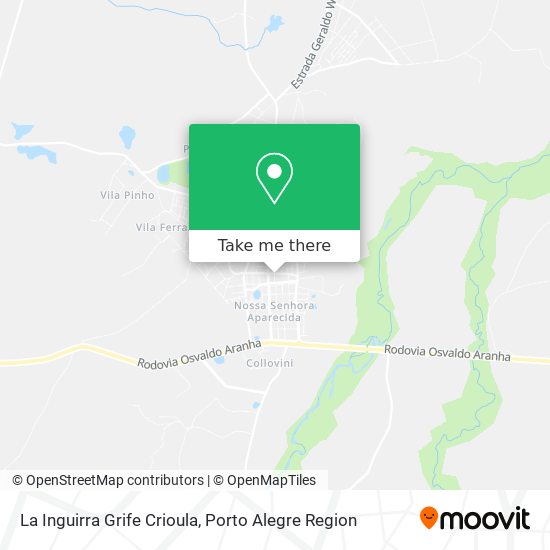 La Inguirra Grife Crioula map