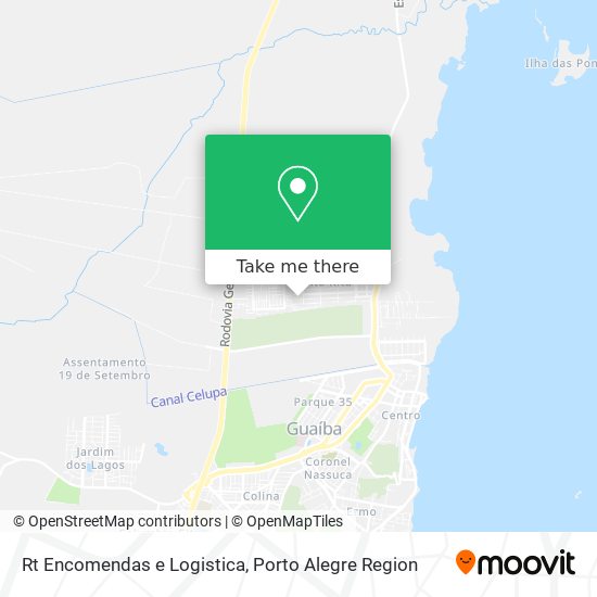 Mapa Rt Encomendas e Logistica