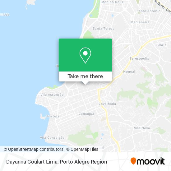 Dayanna Goulart Lima map