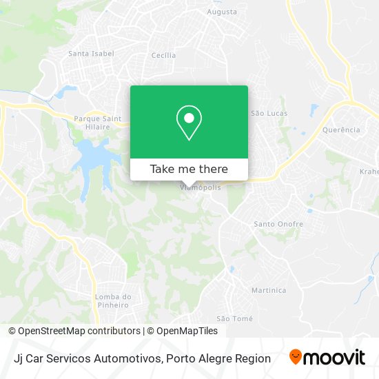 Mapa Jj Car Servicos Automotivos