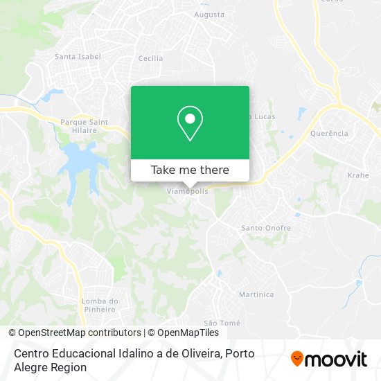 Centro Educacional Idalino a de Oliveira map