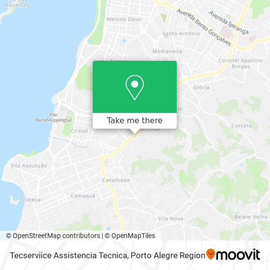 Tecserviice Assistencia Tecnica map
