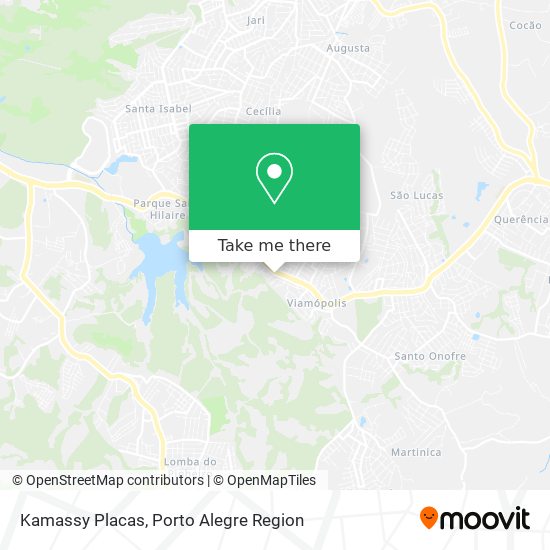 Kamassy Placas map