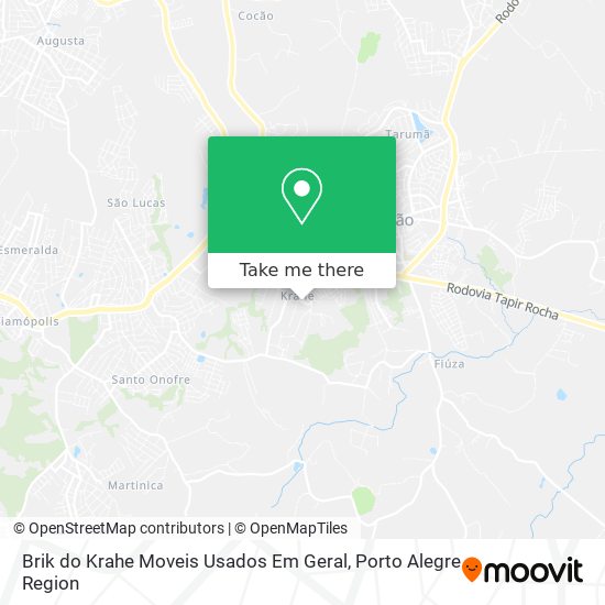 Mapa Brik do Krahe Moveis Usados Em Geral