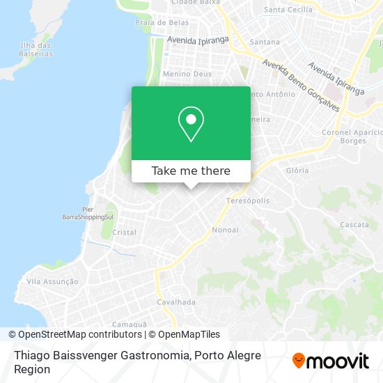 Mapa Thiago Baissvenger Gastronomia