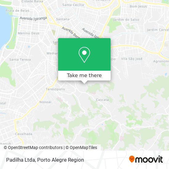 Padilha Ltda map