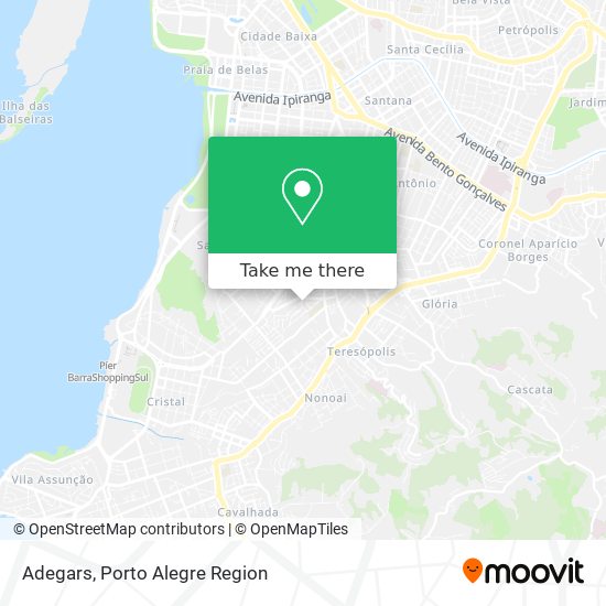 Adegars map