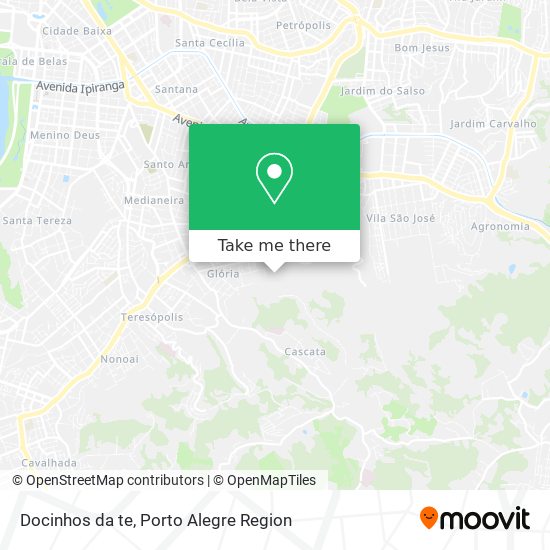 Docinhos da te map