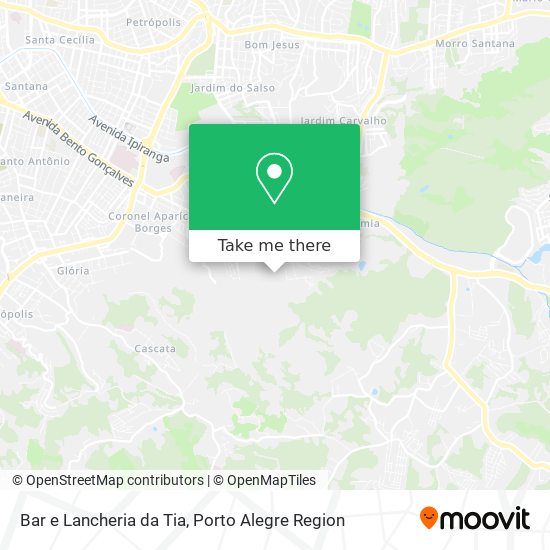 Bar e Lancheria da Tia map