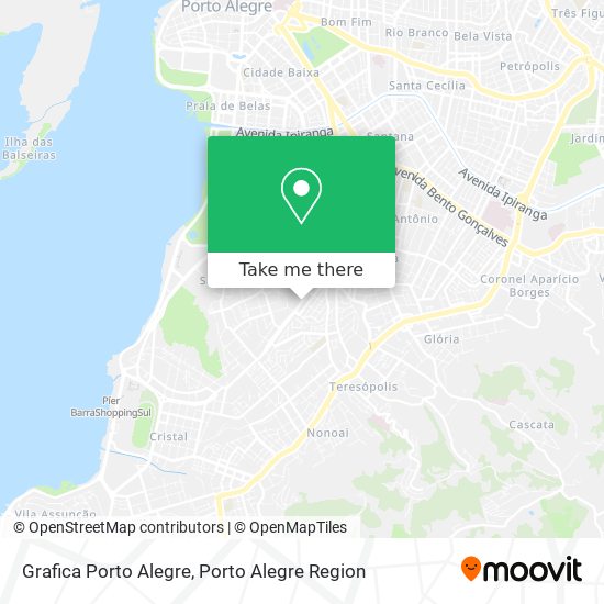 Grafica Porto Alegre map