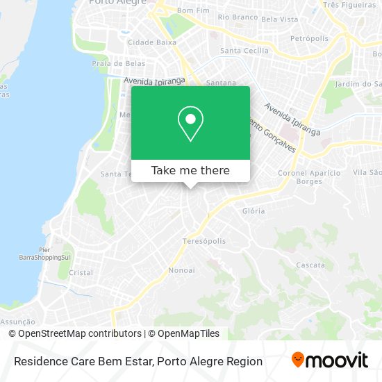 Residence Care Bem Estar map