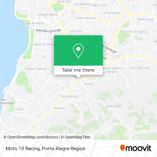 Moto 10 Racing map