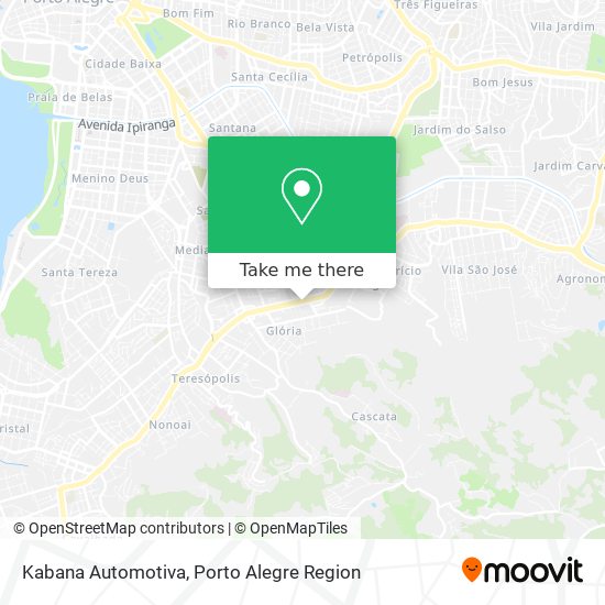 Mapa Kabana Automotiva