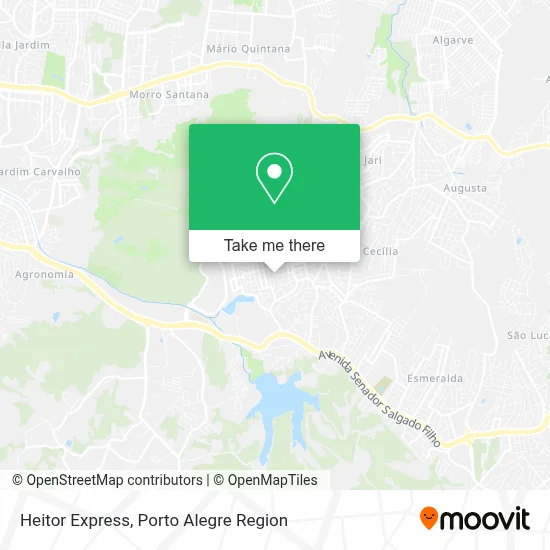 Heitor Express map