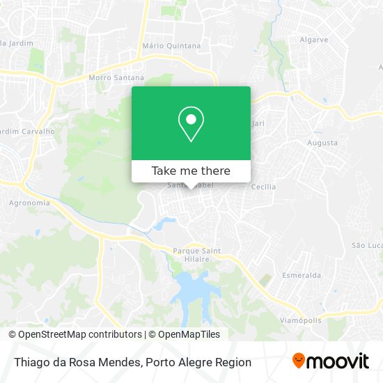 Thiago da Rosa Mendes map