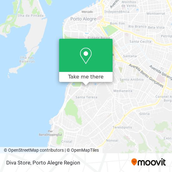 Mapa Diva Store