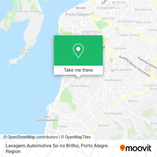 Lavagem Automotiva So no Brilho map