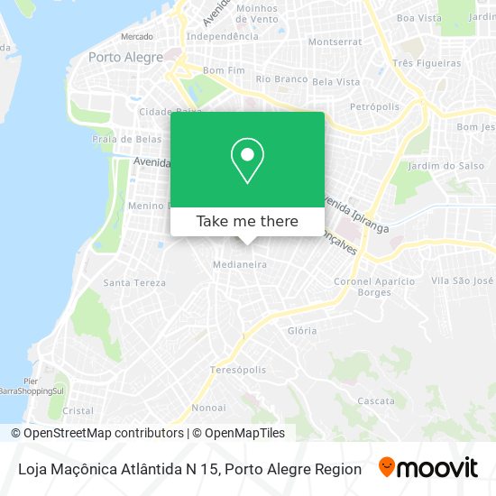 Loja Maçônica Atlântida N 15 map