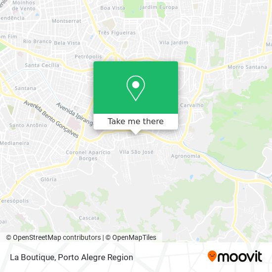 Mapa La Boutique