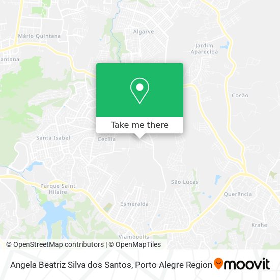 Angela Beatriz Silva dos Santos map