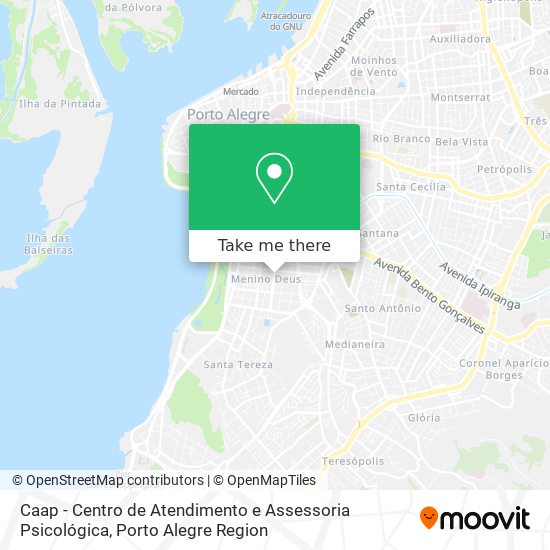 Caap - Centro de Atendimento e Assessoria Psicológica map