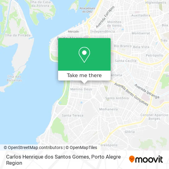 Carlos Henrique dos Santos Gomes map