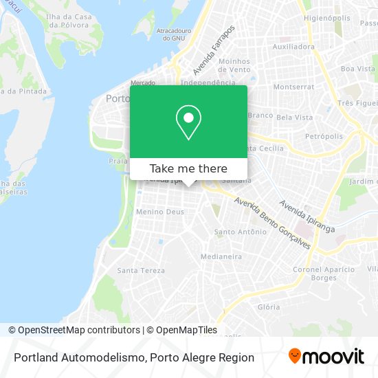Portland Automodelismo map