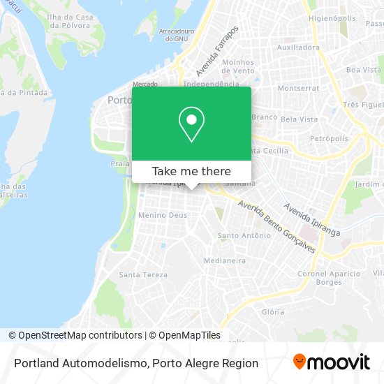 Mapa Portland Automodelismo