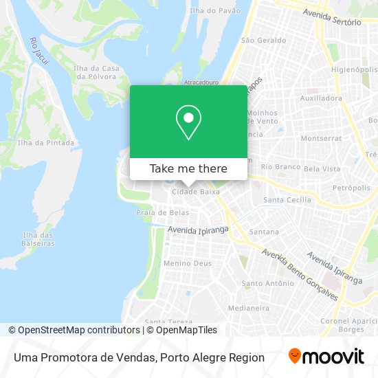 Mapa Uma Promotora de Vendas