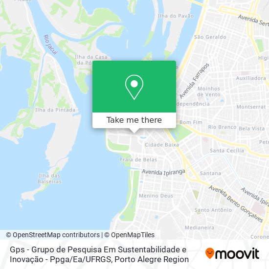 Mapa Gps - Grupo de Pesquisa Em Sustentabilidade e Inovação - Ppga / Ea / UFRGS