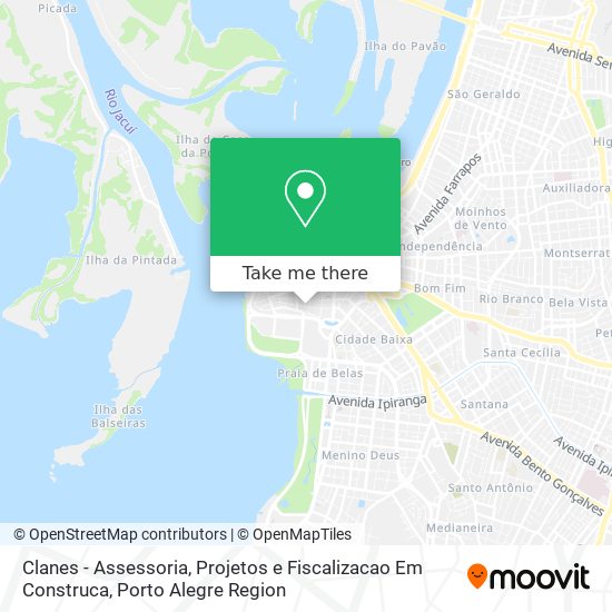 Mapa Clanes - Assessoria, Projetos e Fiscalizacao Em Construca