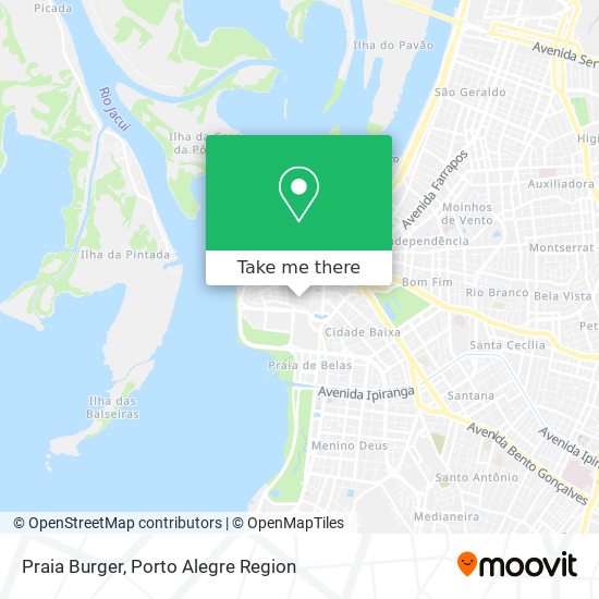 Mapa Praia Burger