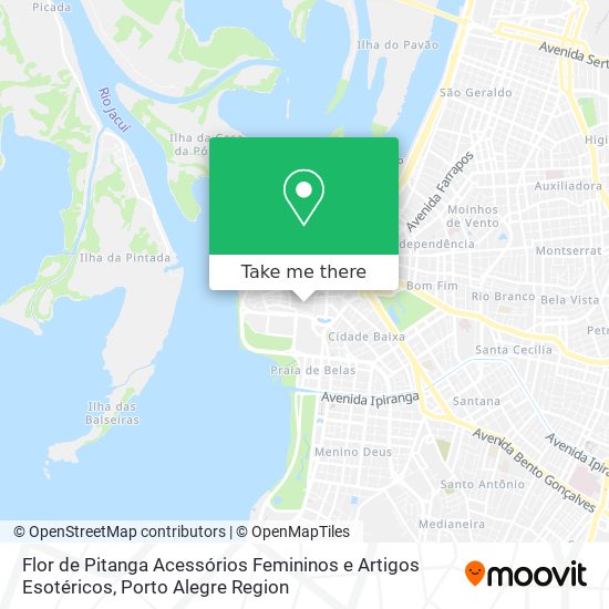 Flor de Pitanga Acessórios Femininos e Artigos Esotéricos map