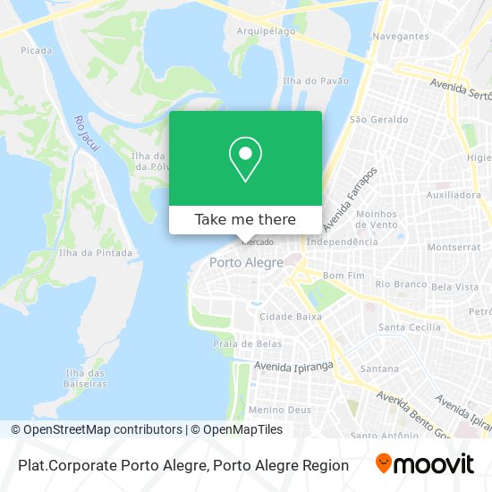 Plat.Corporate Porto Alegre map